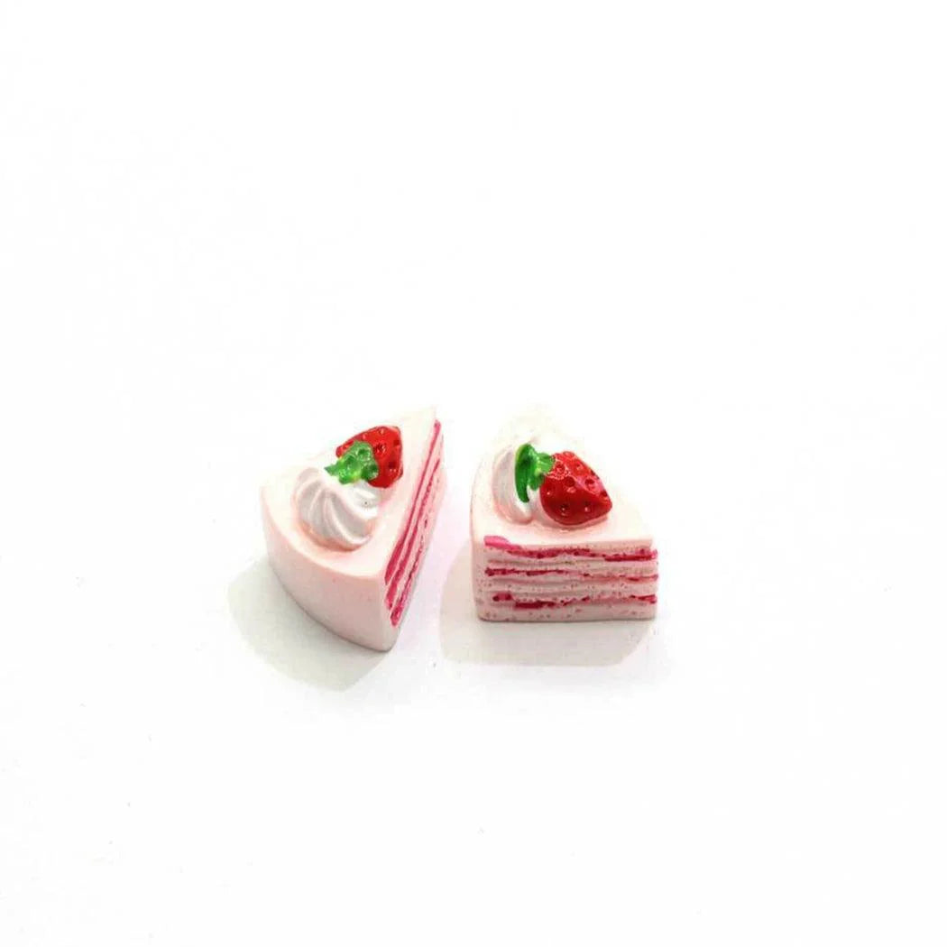 Skorter | 10-piece realistic artificial fruit cake set for photography and display - Perfect for cake lovers