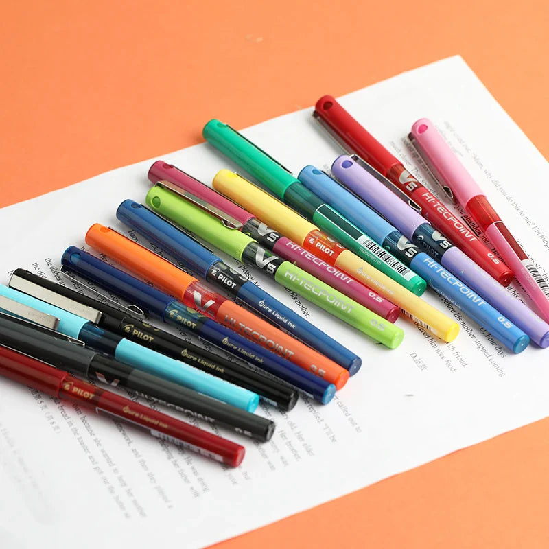 Skorter | 0.5mm Needle Tip Straight Liquid Gel Ink Pens