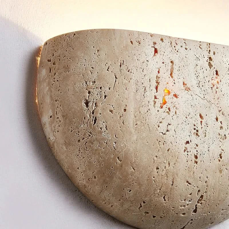 Skorter | Stone Wall Lamp – Retro Wabi-Sabi LED Light