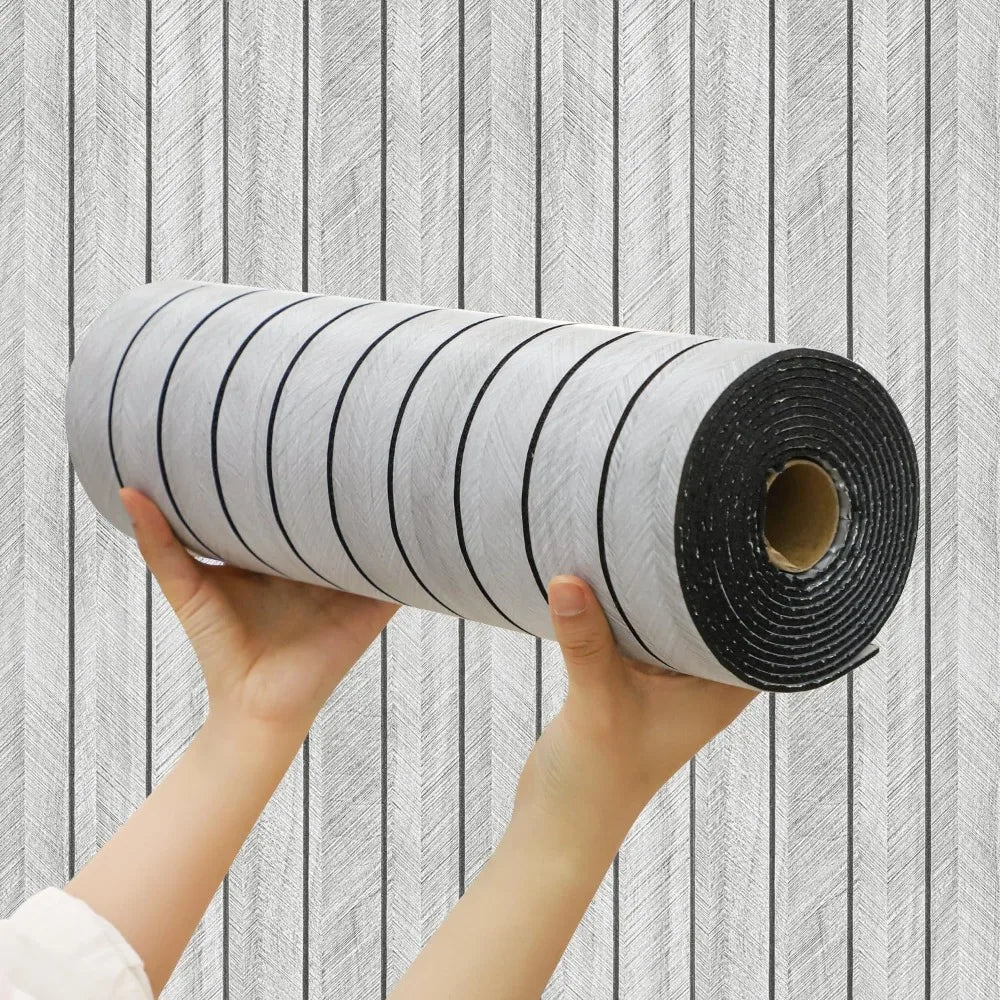 Skorter | Flexible Self-Adhesive 3D Wood Look Wall Panels Roll