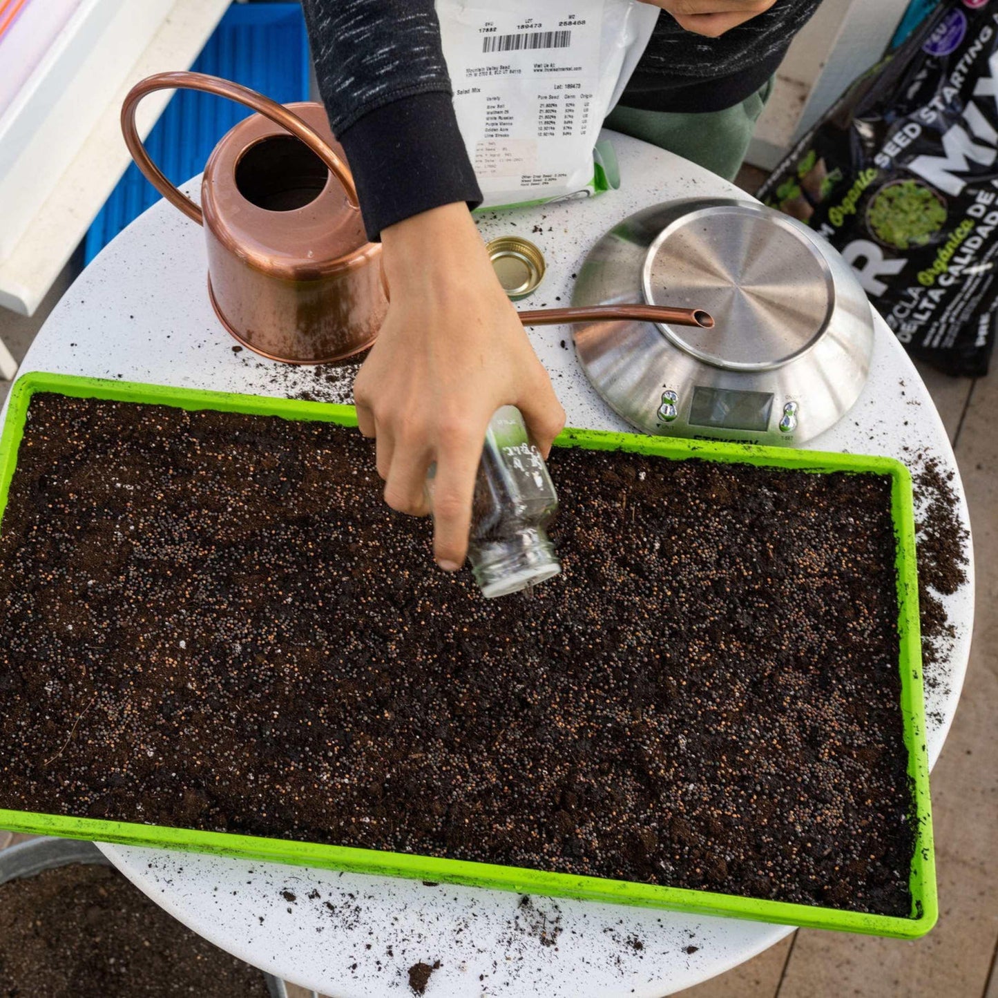 Skorter | 1020 Microgreen Tray Shallow Extra Strength