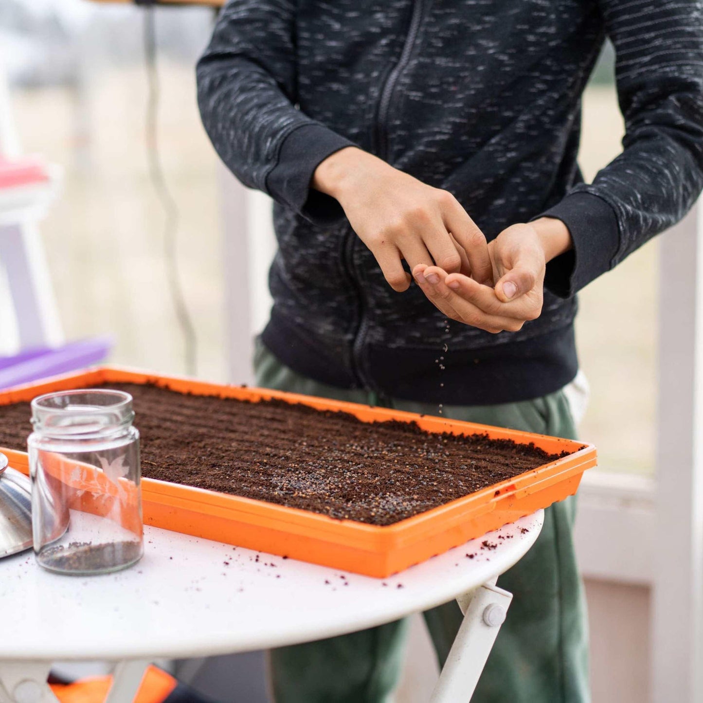 Skorter | 1020 Microgreen Tray Shallow Extra Strength