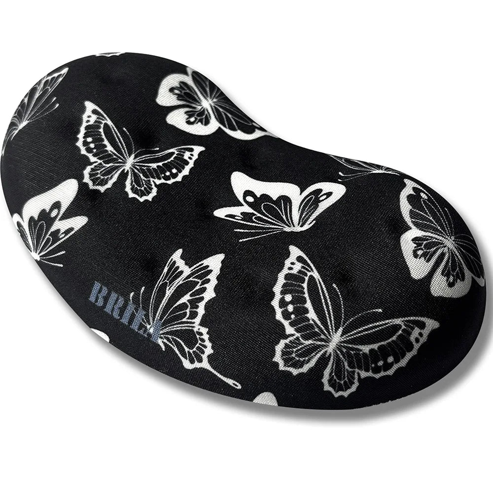 Skorter | Ergonomic Memory Foam Mouse Wrist Rest Pad - Non-Slip Support Cushion with Massaging Holes