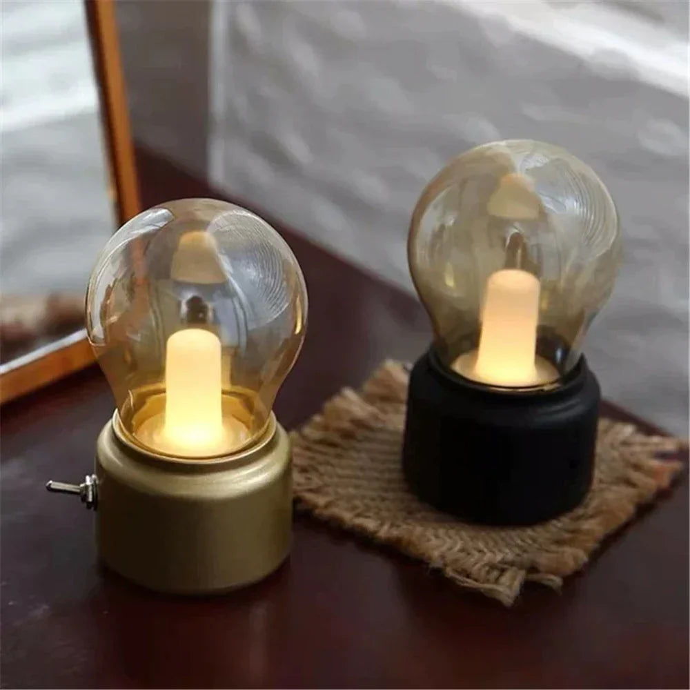 Skorter | RetroLED - Rechargeable LED lamp in vintage design