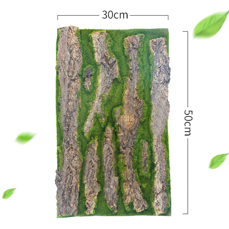 Skorter | DIY Wall Decoration Green Plant Bark