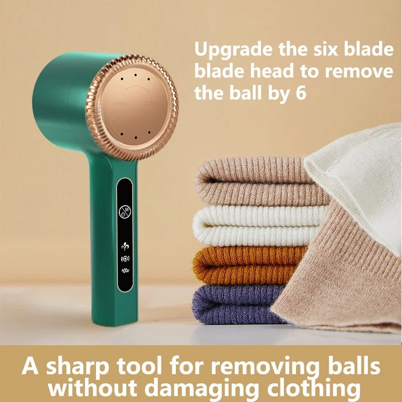 Skorter | Rechargeable Hair Ball Trimmer Fuzz Pellets Clothes Sweater Fabric Electric Shaver Fluff Lint Removers