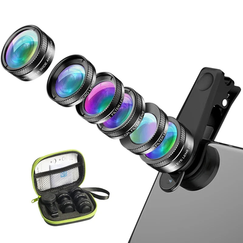 Skorter | 10-in-1 Phone Camera Lens Kit - Flow Lens for Smartphones