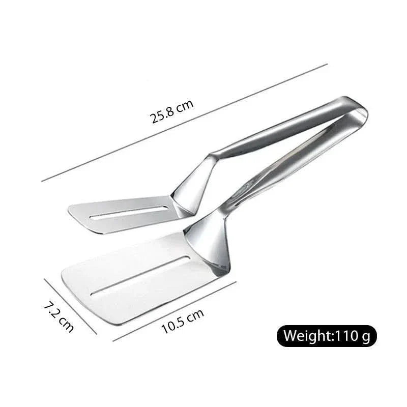 Skorter | Stainless Steel Double-Sided Cooking Spatula Clamp Tool