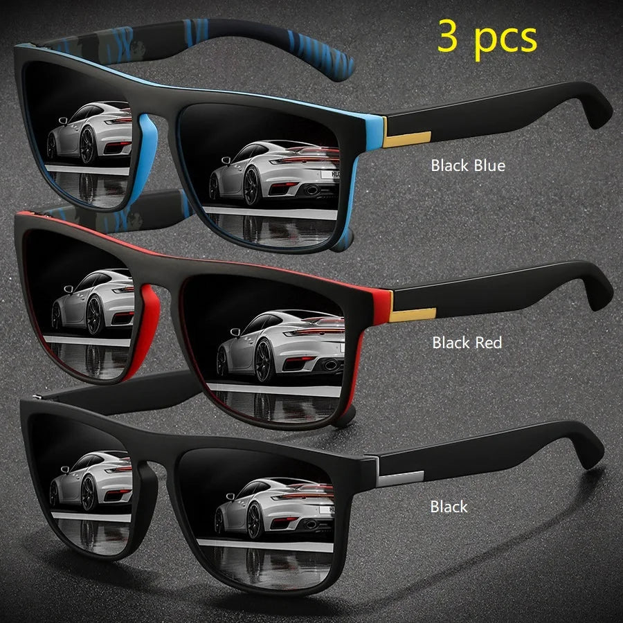 Skorter | Square Sports Sunglasses UV400 Unisex Fishing & Driving Eyewear