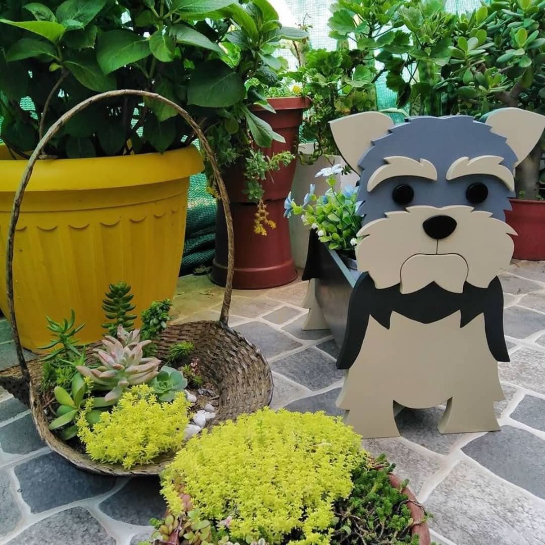 Skorter | Pupcycled - Puppy Plant Holder