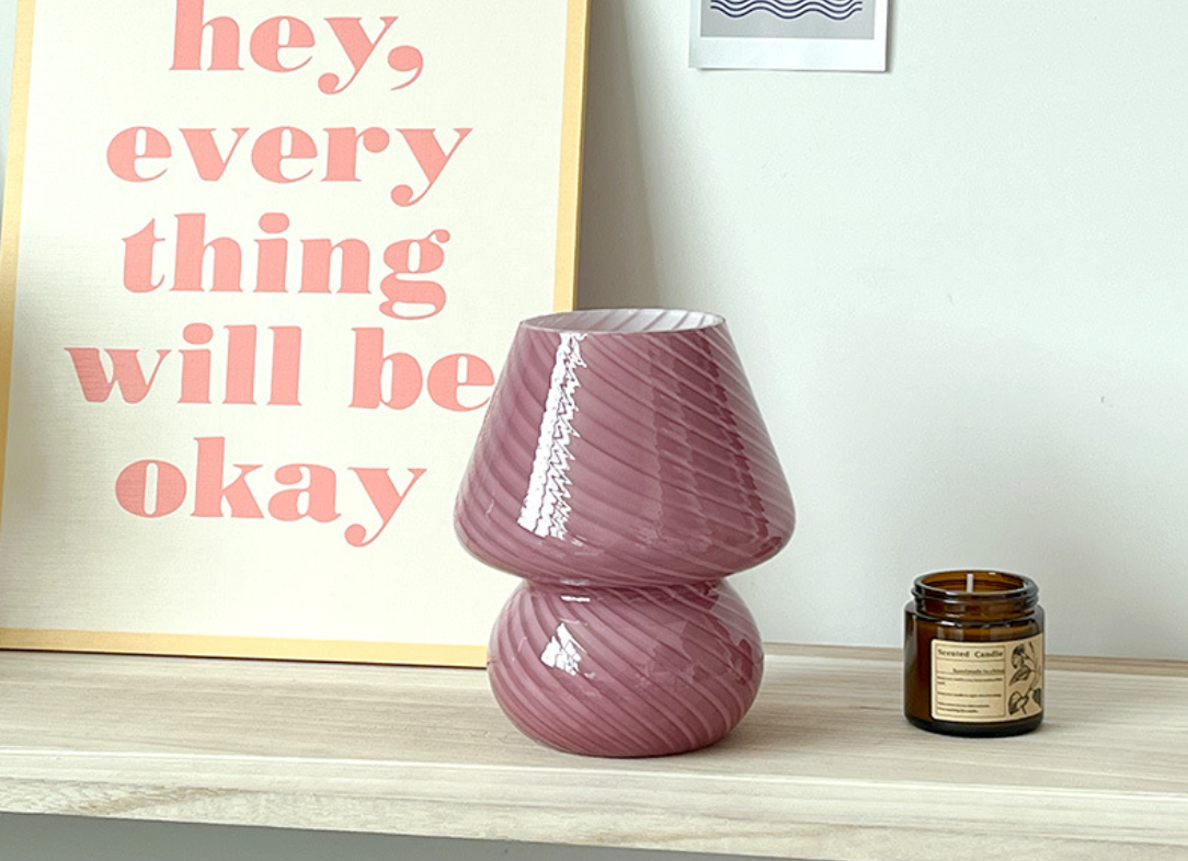 Skorter | Erikä - Mushroom Striped Lamp