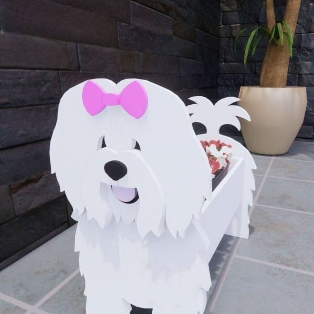 Skorter | Pupcycled - Puppy Plant Holder