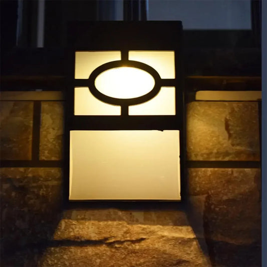 Skorter | Solar Wall Light with LED – Modern Outdoor Lighting for Garden & Terrace, Wall Lamps