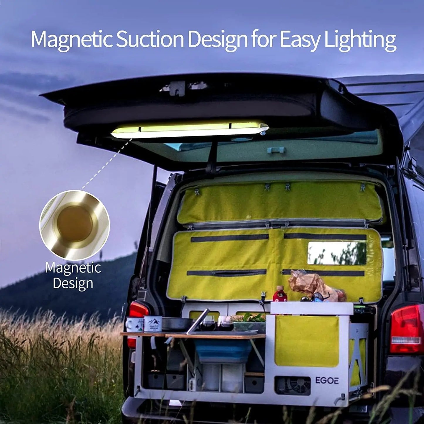 Skorter | Inflatable Solar LED Tube Light - LumiGlow Pro