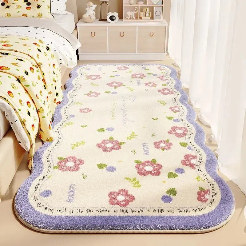 Skorter | Floral Cashmere Stain-Resistant Carpet