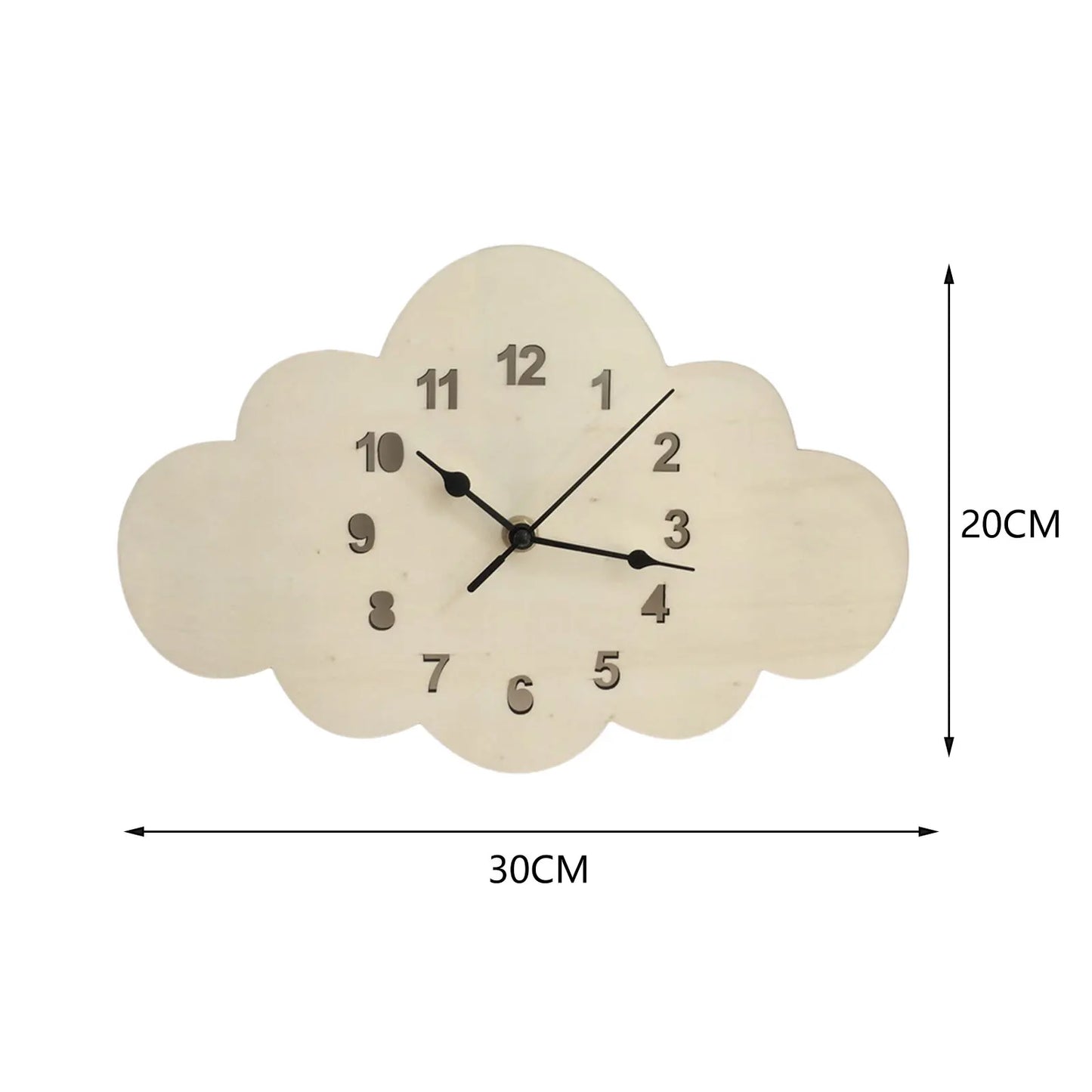 Skorter | NordicWall - Quiet Wall Clock Decorative for Children and Living Room
