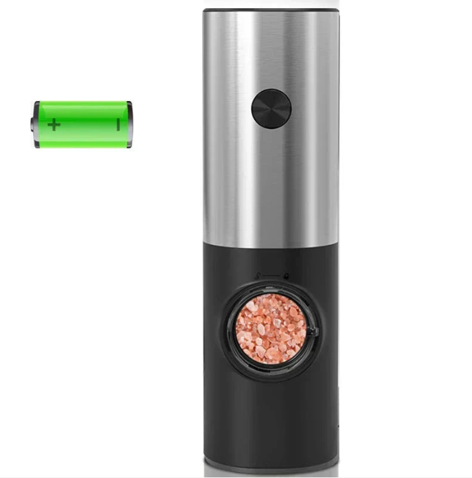 Skorter | GrindPro – Electric Pepper & Salt Grinder with LED
