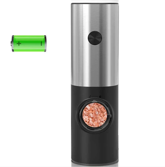 Skorter | GrindPro – Electric Pepper & Salt Grinder with LED