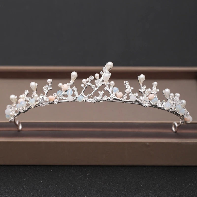 Skorter | Elegant Bridal Baroque Rhinestones Crown And Tiara Collection