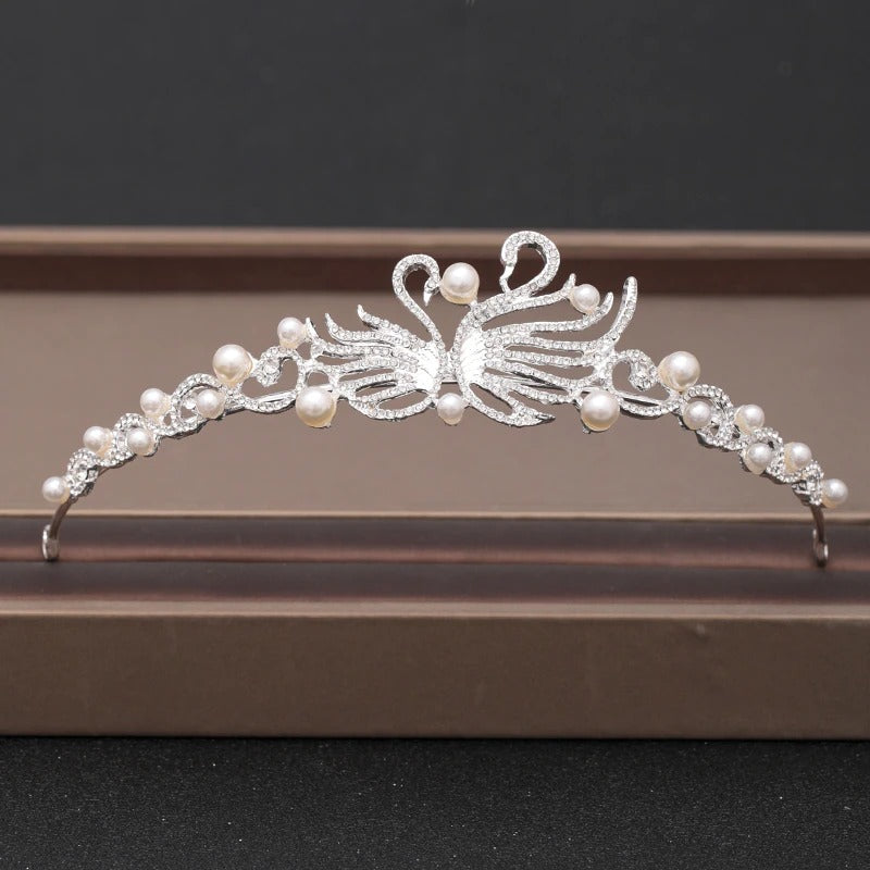 Skorter | Elegant Bridal Baroque Rhinestones Crown And Tiara Collection