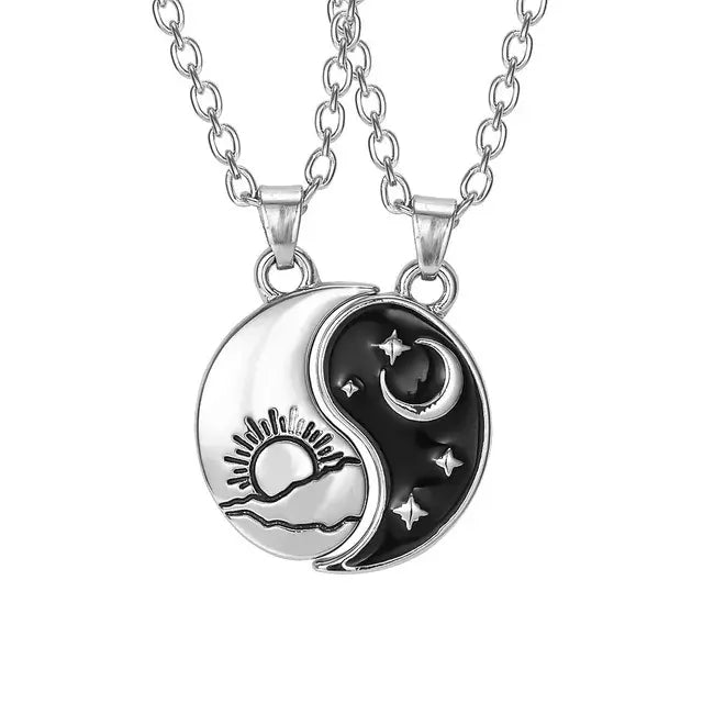 Skorter | I love you Best Friends / Couple Necklace Jewelry Puzzle Necklace