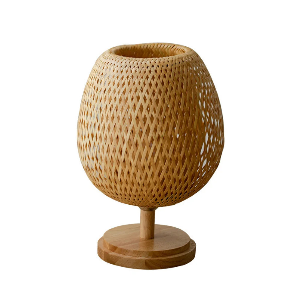 Skorter | Rattan lamp - Stepless dimmable basket lamp for bedroom and living room decoration