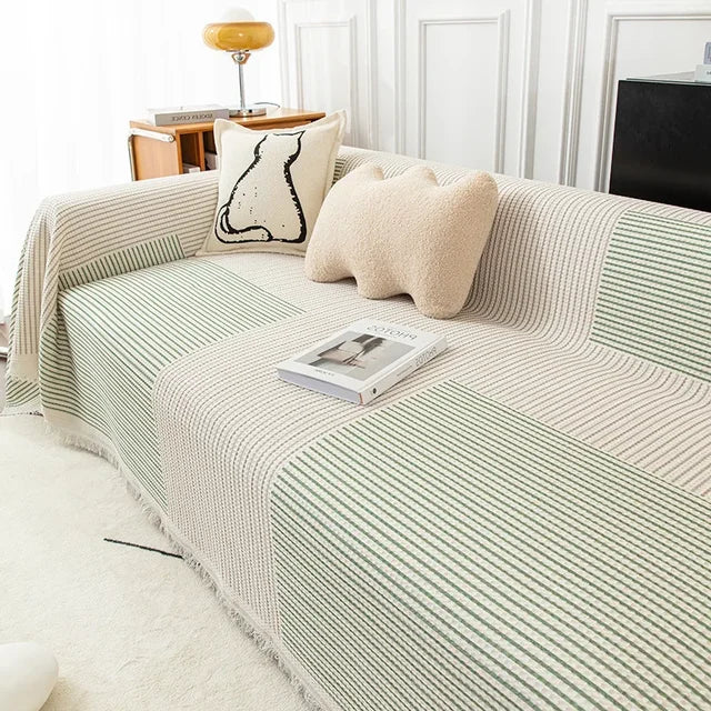 Skorter | NordicNest - Sofa cover with tassel edge