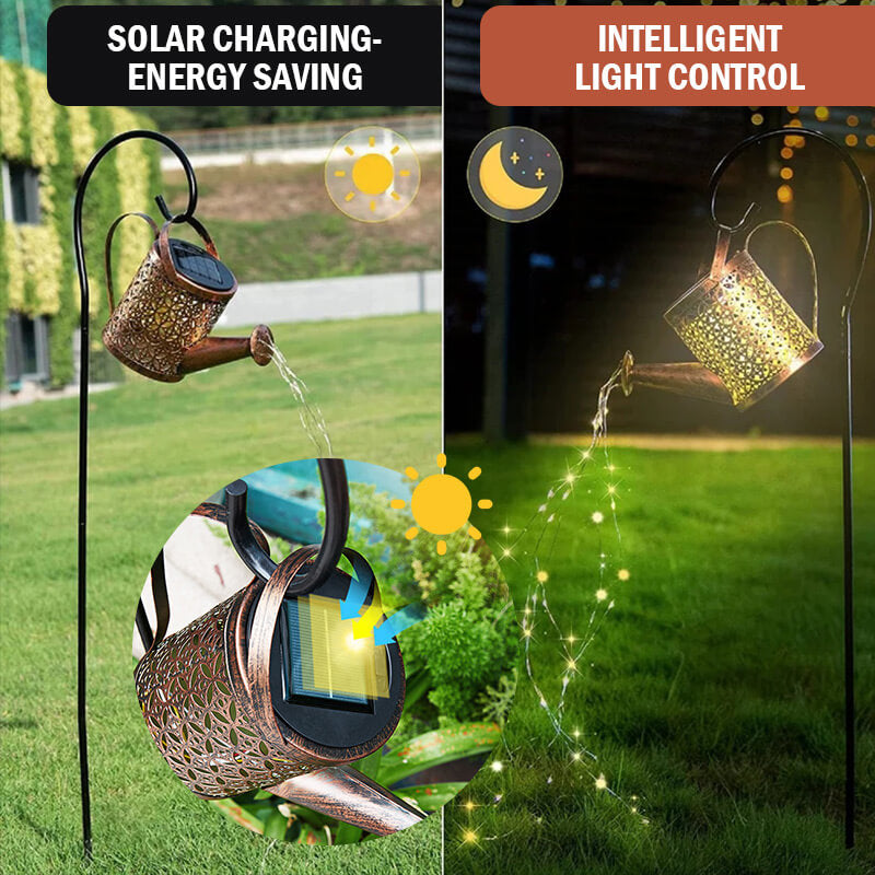 Skorter | Outdoor garden lamp in iron with solar energy