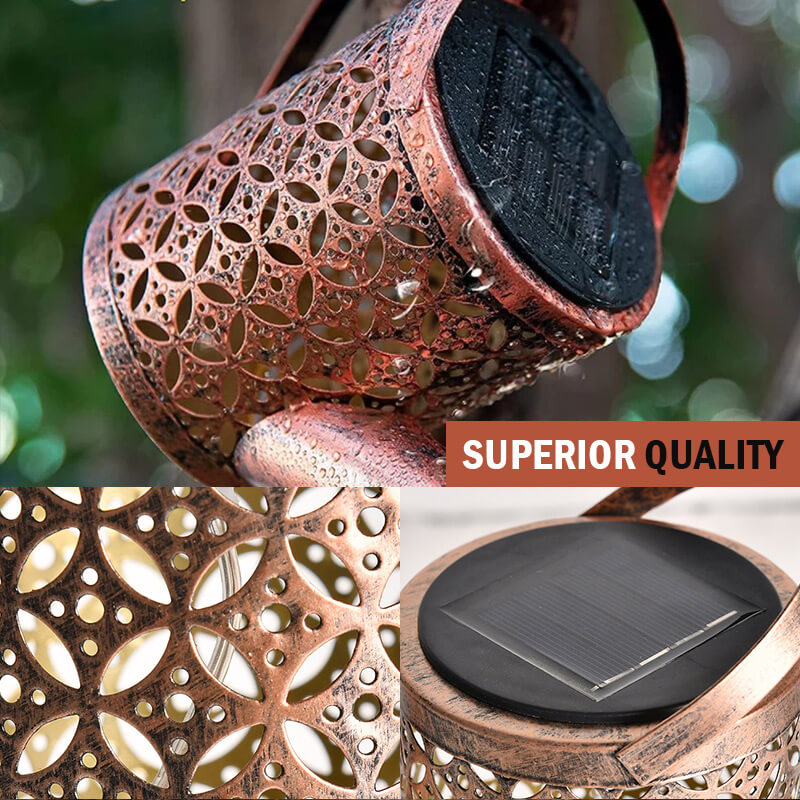 Skorter | Outdoor garden lamp in iron with solar energy