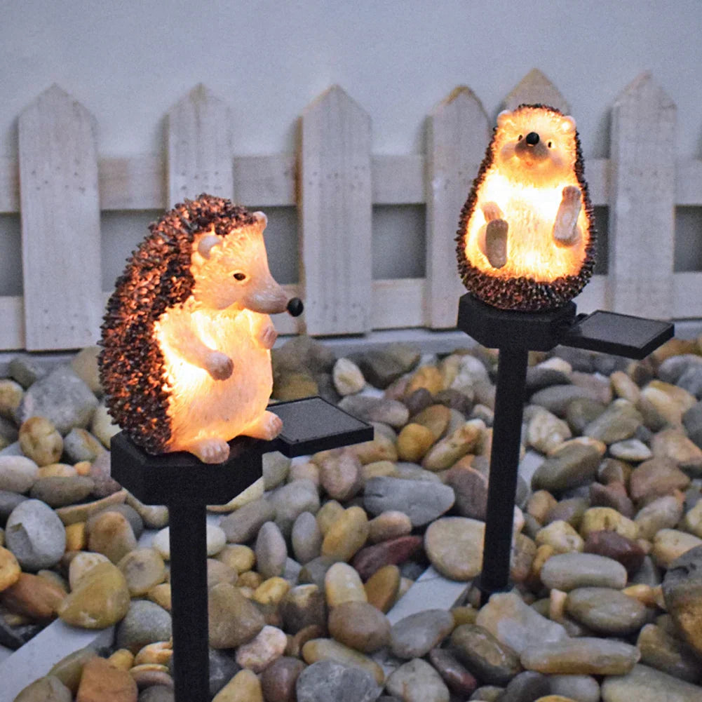 Skorter | GlowHedgehog – Sun Hedgehog Garden Lamp – Cute LED Decoration for Outdoors