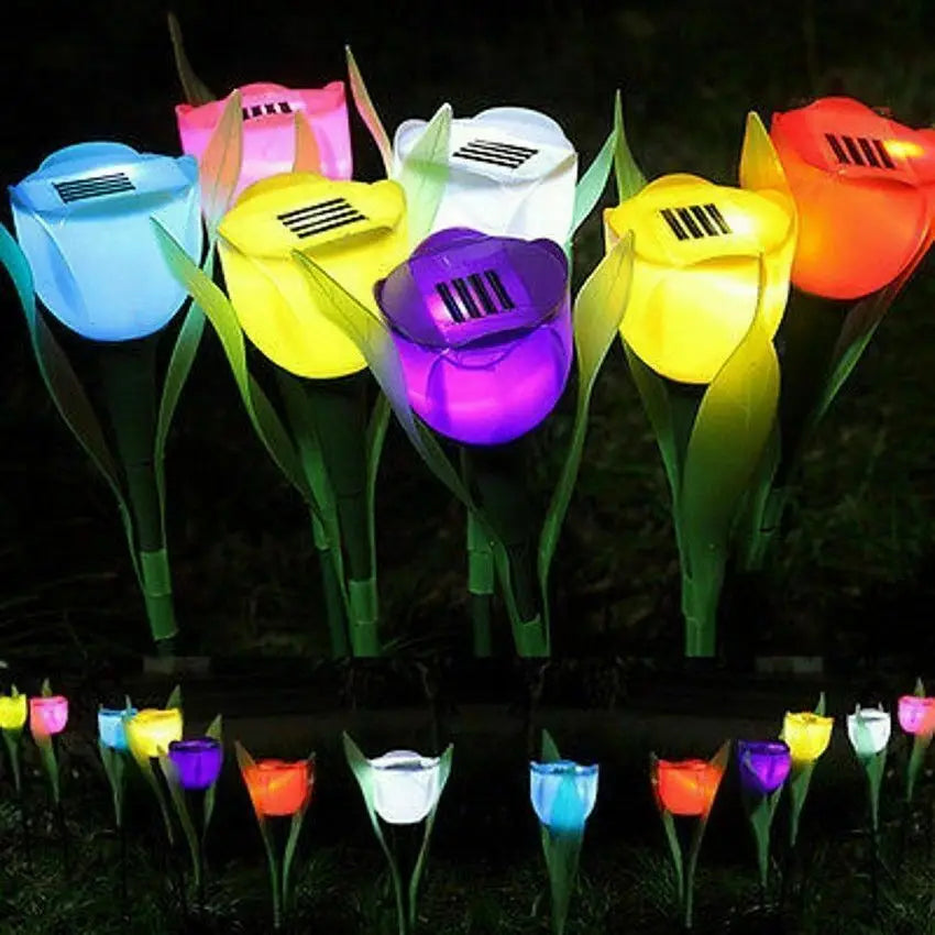 Skorter | SolarTulip - Solar outdoor lighting in tulip shape for atmospheric outdoor lighting