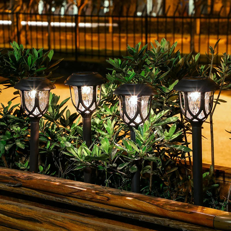 Skorter | LumiPath - Solar LED Path Lighting for Garden and Driveway – Energy Saving Outdoor Lighting