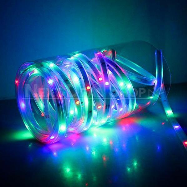 Skorter | Solar Powered 16ft Outdoor LED Light Strip