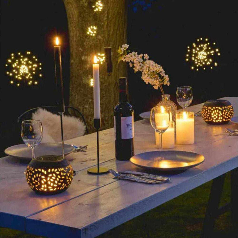 Skorter | Solar-powered decorative iron lamp