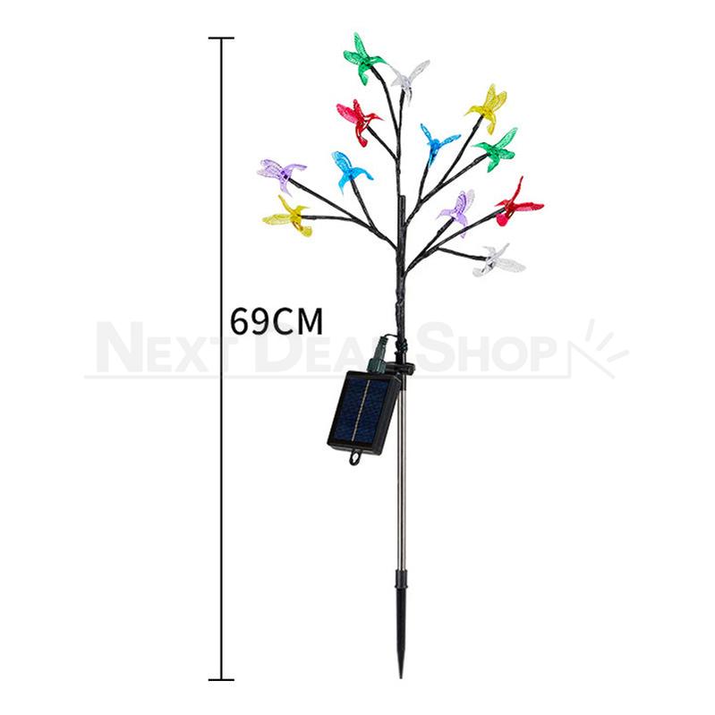Skorter | Solar Powered Hummingbird Garden Stake Light