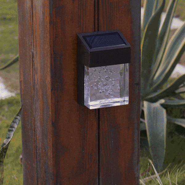 Skorter | Solar-powered LED Bubble wall light