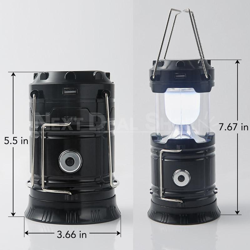 Skorter | Solar LED Camping Lamp - Perfect for Hiking, Camping, Emergencies!