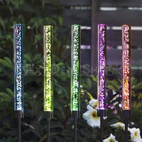 Skorter | Solar-powered LED color-changing bubble light