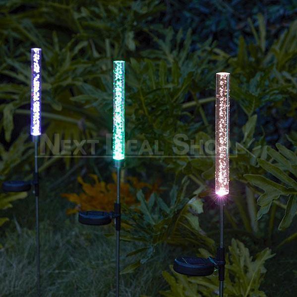 Skorter | Solar-powered LED color-changing bubble light