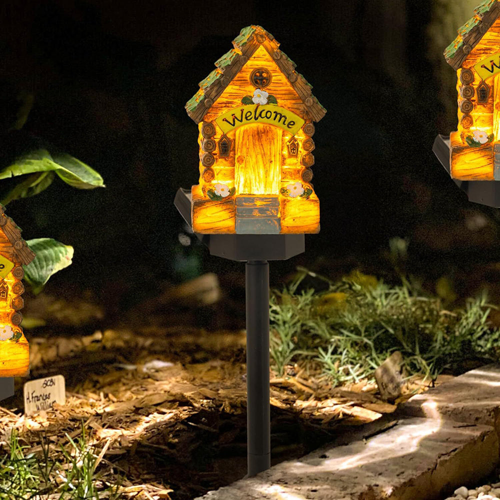 Skorter | Solar-powered LED Fairy House Stake Light