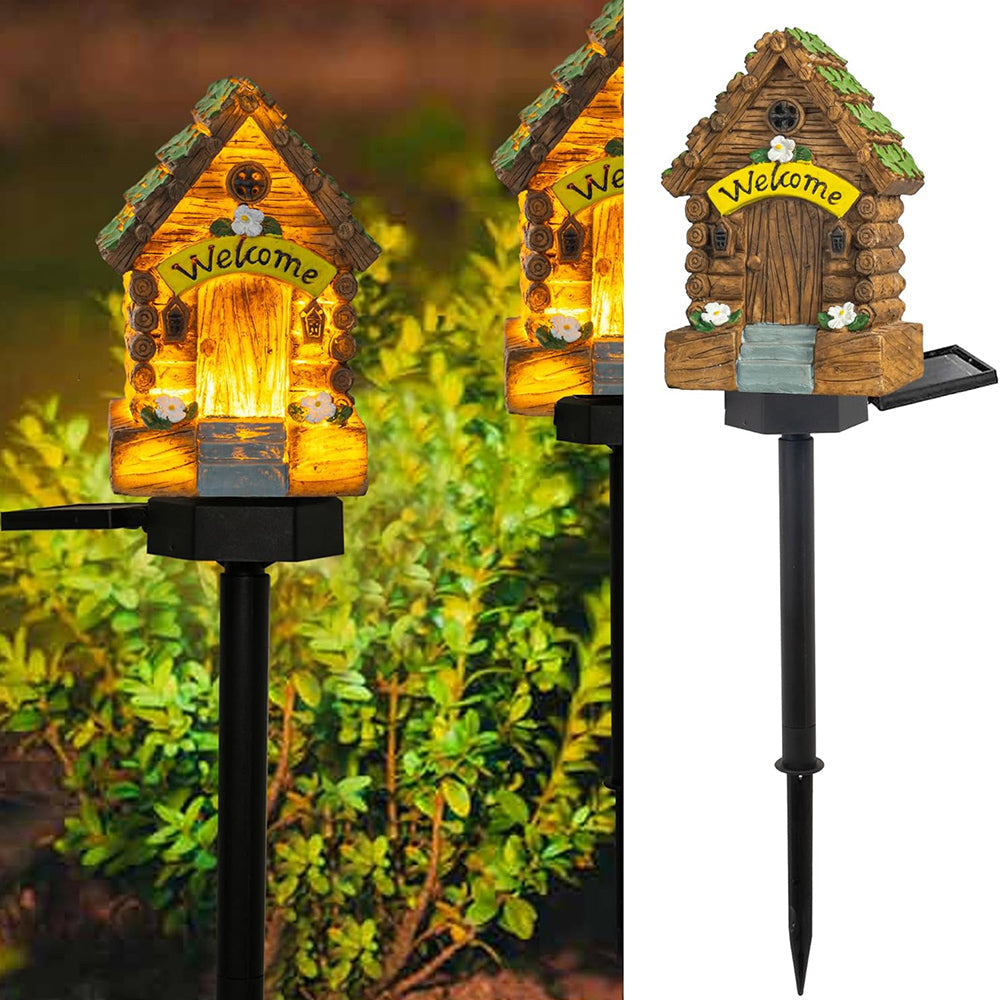 Skorter | Solar-powered LED Fairy House Stake Light