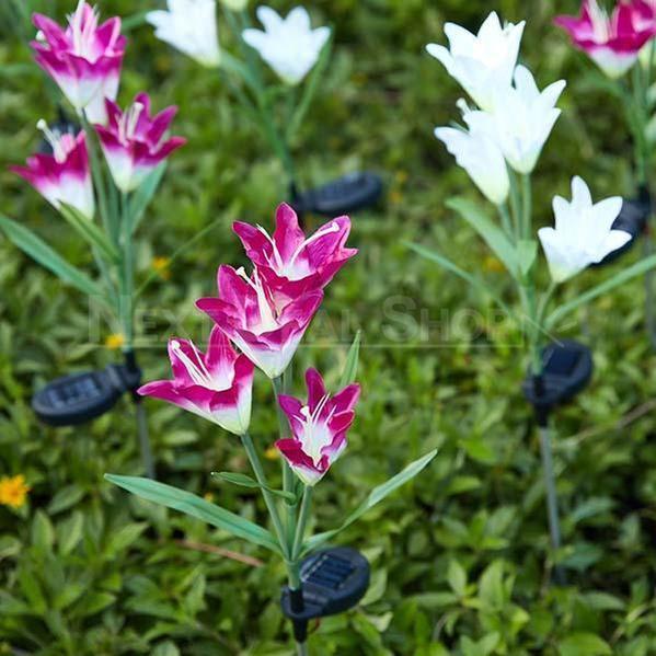 Skorter | Solar-powered LED Flower Stake Light
