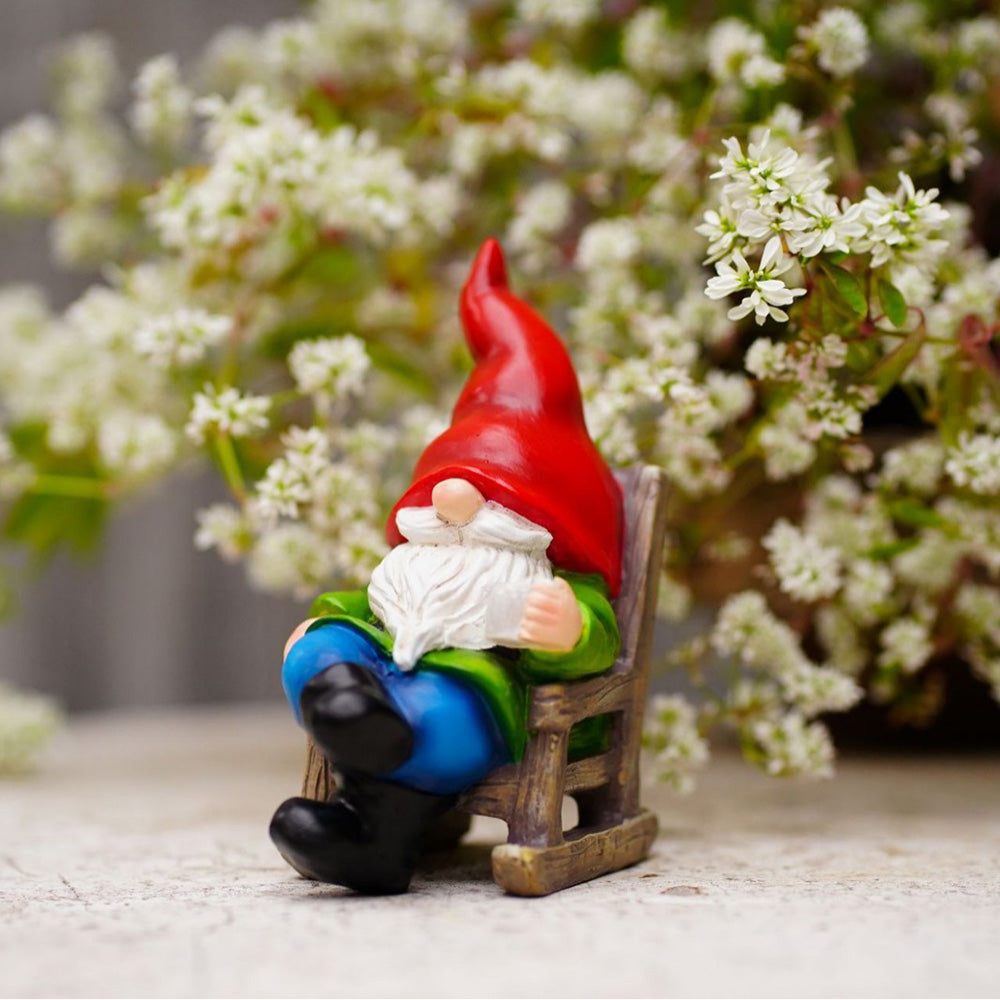 Skorter | Solar Powered LED Garden Gnome Statue