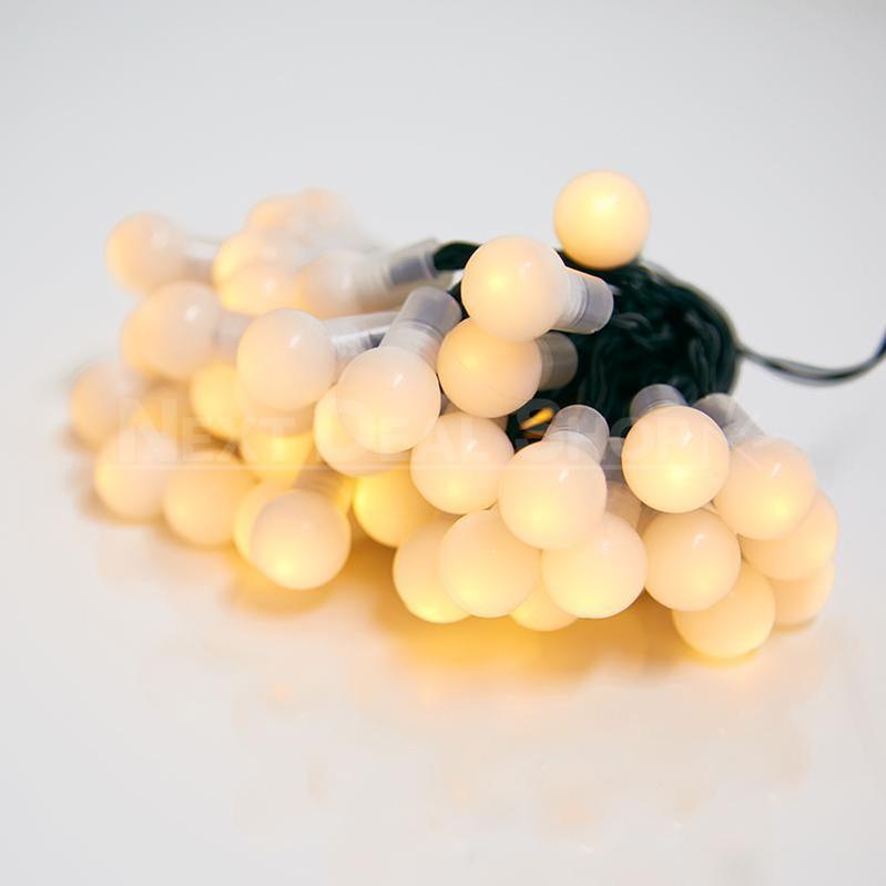 Skorter | Solar-Powered LED Ball Light String (Warm White and Multicolor available)