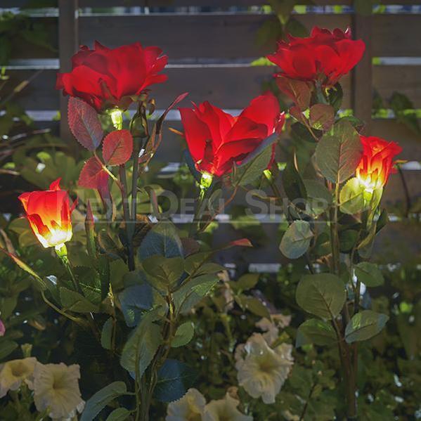 Skorter | Solar-powered LED Rose Stake