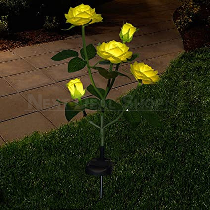 Skorter | Solar-powered LED Rose Stake