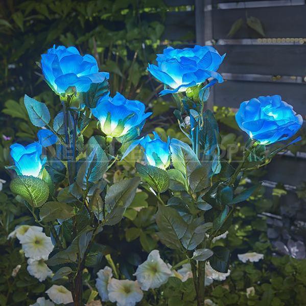 Skorter | Solar-powered LED Rose Stake