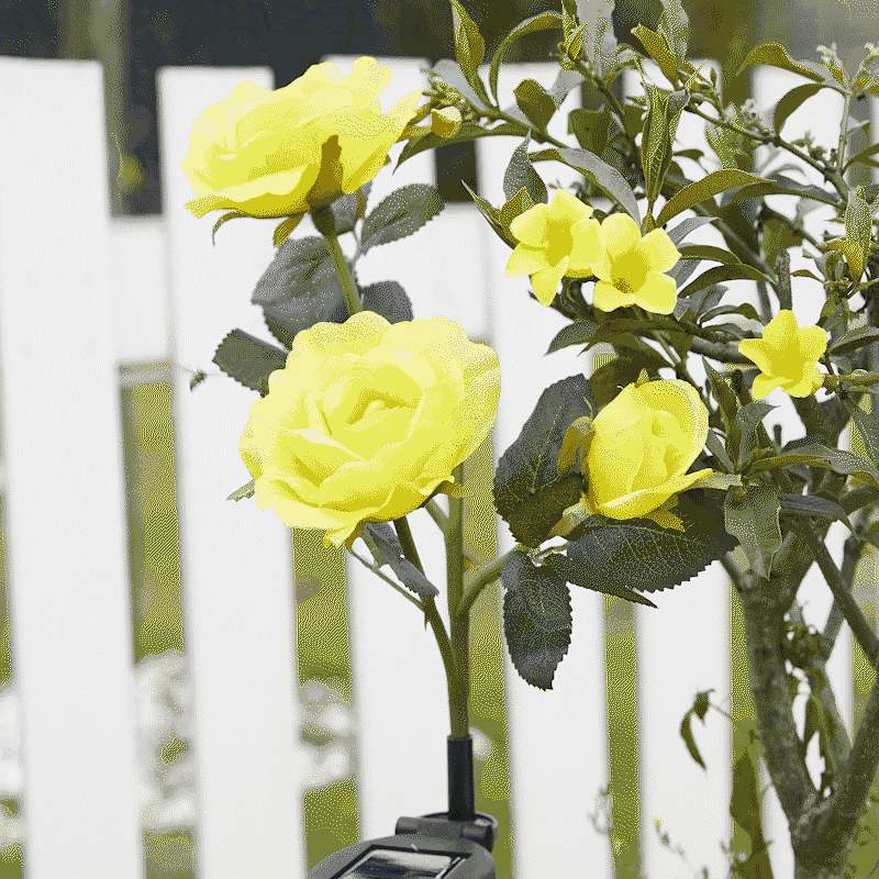 Skorter | Solar-powered LED Rose Stake