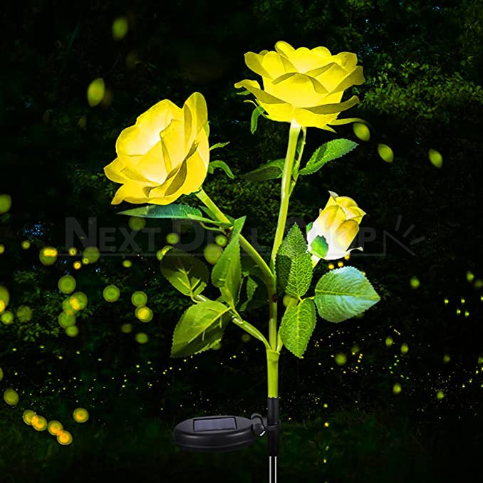 Skorter | Solar-powered LED Rose Stake