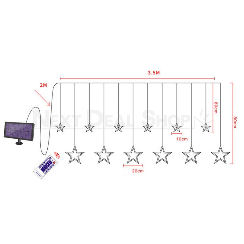 Skorter | Solar Powered LED Star Light